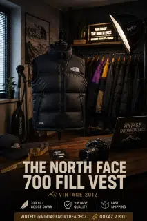 The North Face 700 Fill Down Vest Black