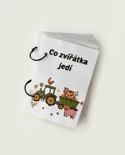 Co zvířátka jedí - farma