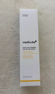 MEDICUBE Kojic Acid Turmeric Vita Eye Gel Serum – 30 ml
