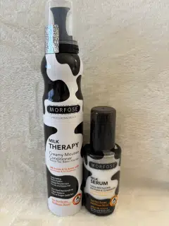 Morfose Milk Therapy – vlasová pěna a keratinové sérum