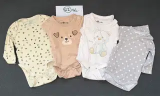 Body dlouhý rukáv - psaná velikost 62