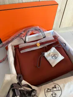 Hermès Herbag 31 Rouge H
