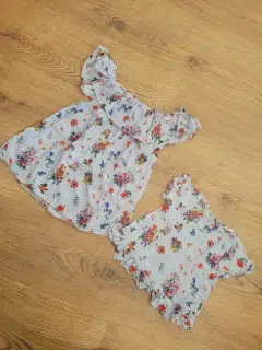 Set máma a dcera - trička H&M, vel. 170 (XS) a 80