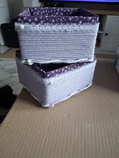 Set košíčků 15x15