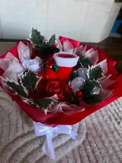 Vánoční dekorace na stůl