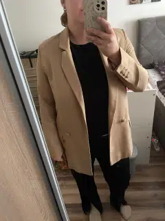Béžové sako ASOS design